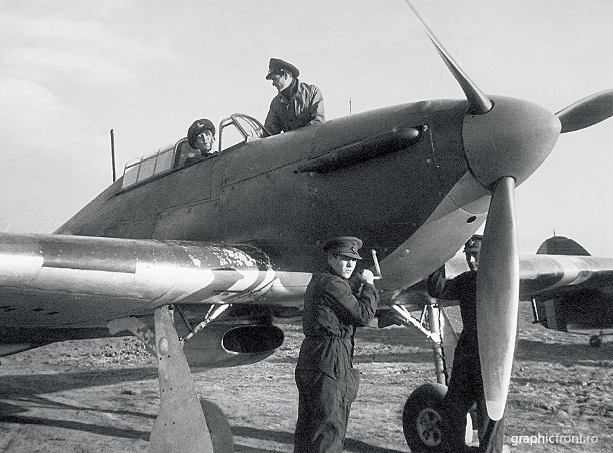 Avioane britanice în Ro - Hawker Hurricane